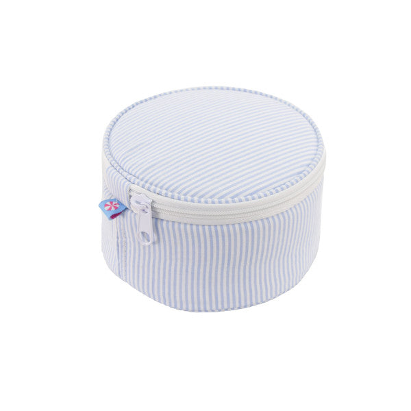 6-Inch Round Jewelry Case