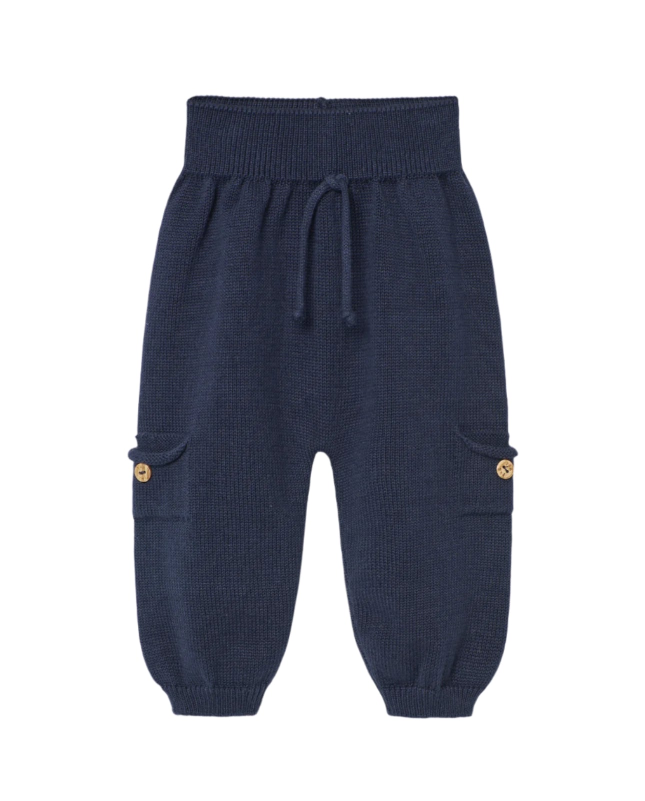 Navy Knit Pant