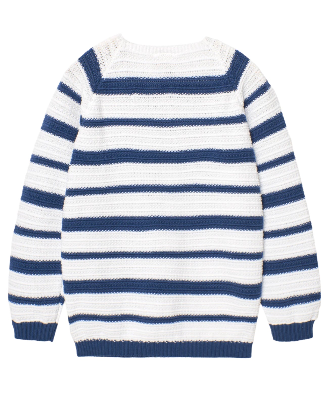 Navy Striped Sweater