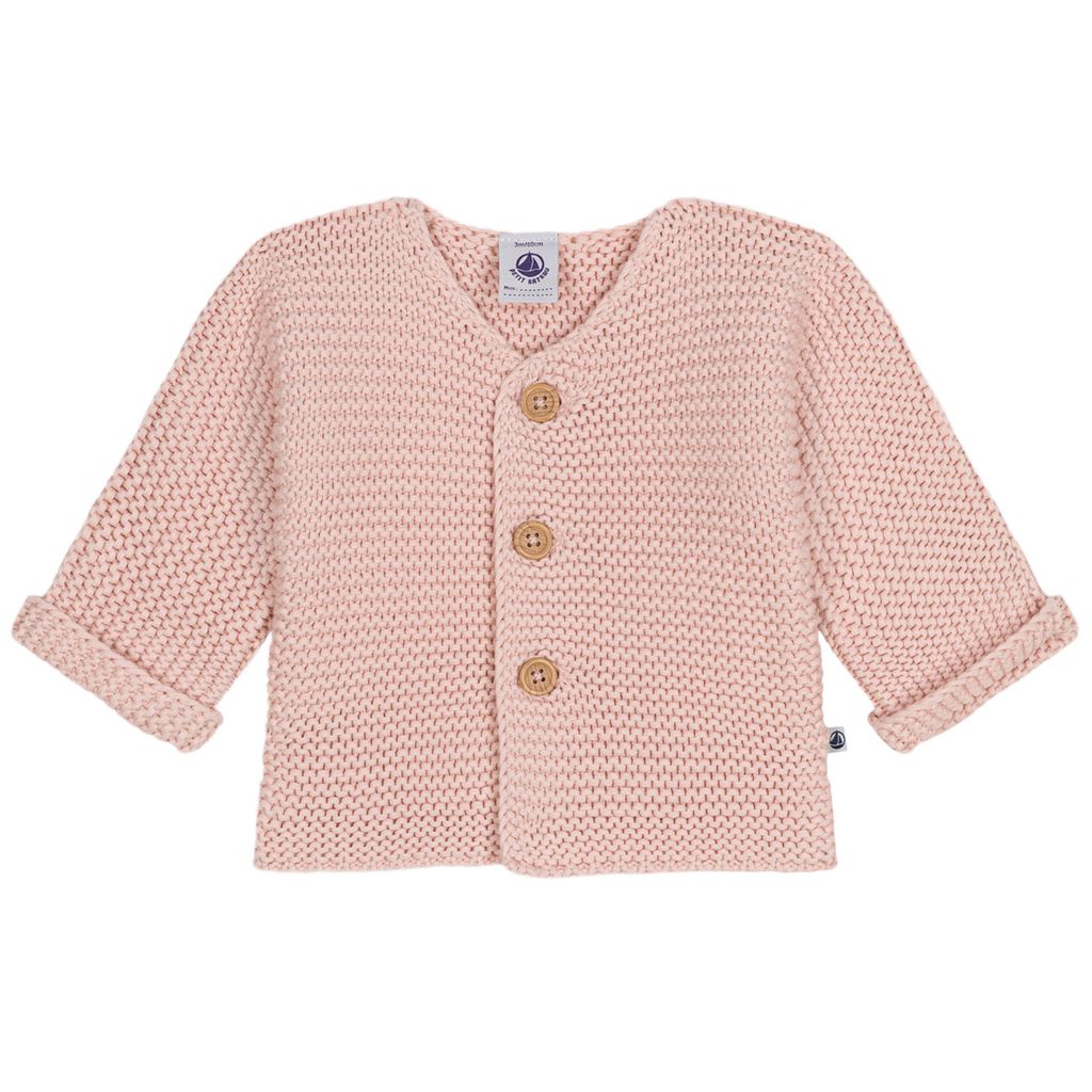 Baby Cardigan Pink S25