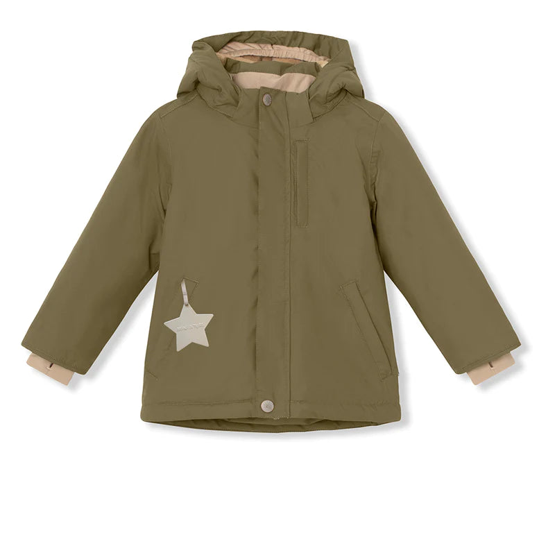 DYANKO FLEECE LINED WINTER JACKET in Capers Green