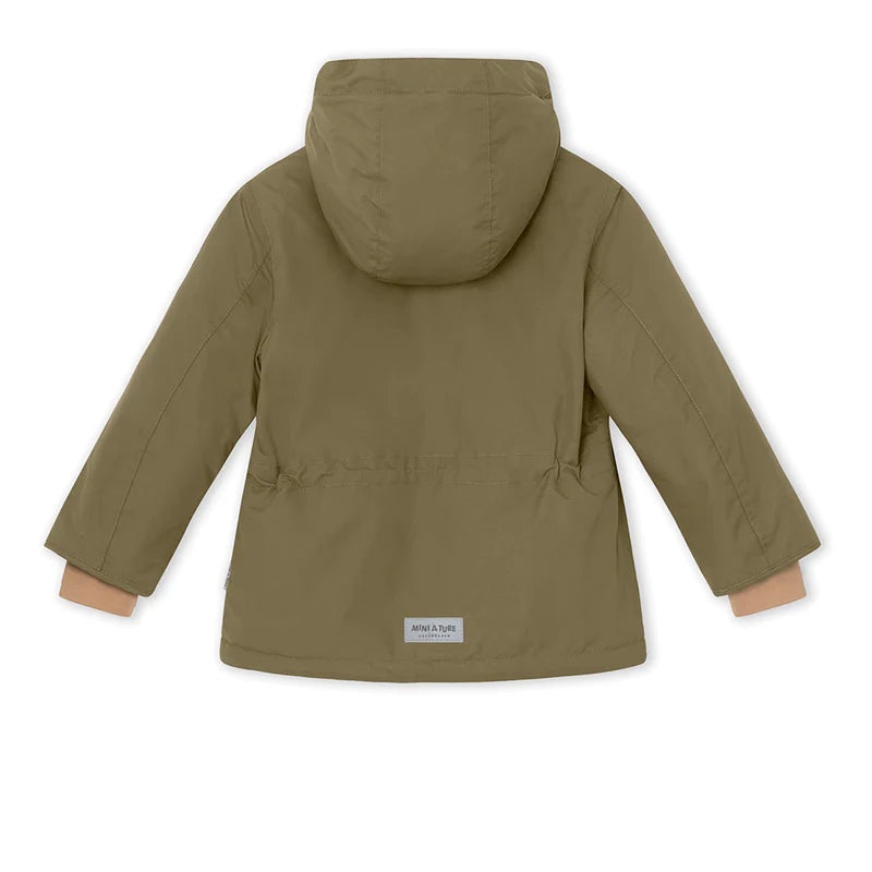 DYANKO FLEECE LINED WINTER JACKET in Capers Green