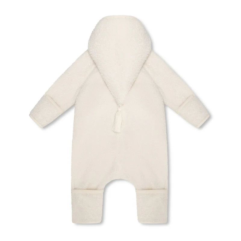 MATADEL Angora Cream teddy fleece jumpsuit