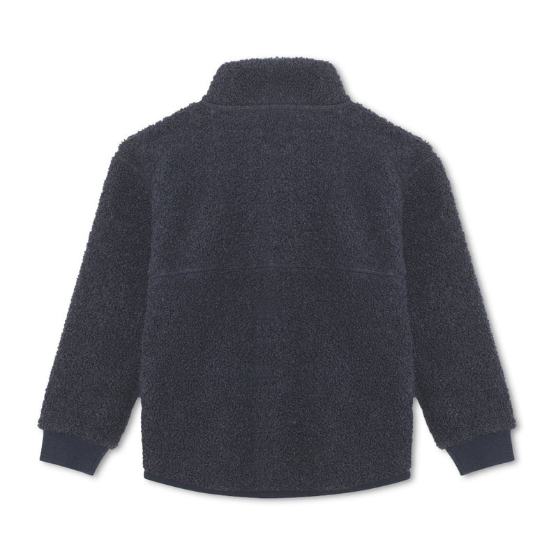 MATSALEH teddy fleece jacket Outerspace