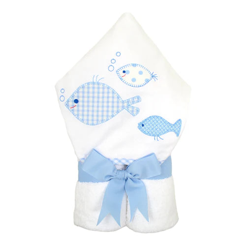 FIsh School Everykid Towel Blue