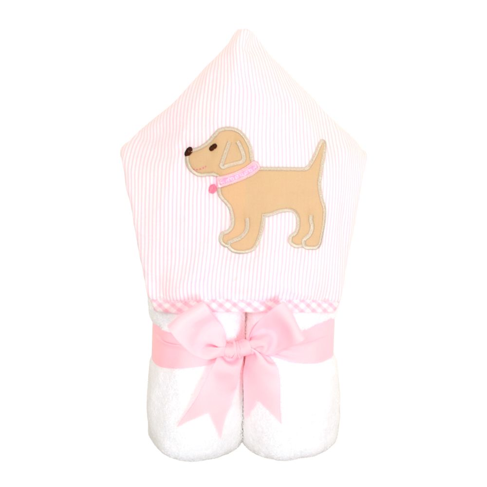 Pink Lab Puppy Everykid Towel