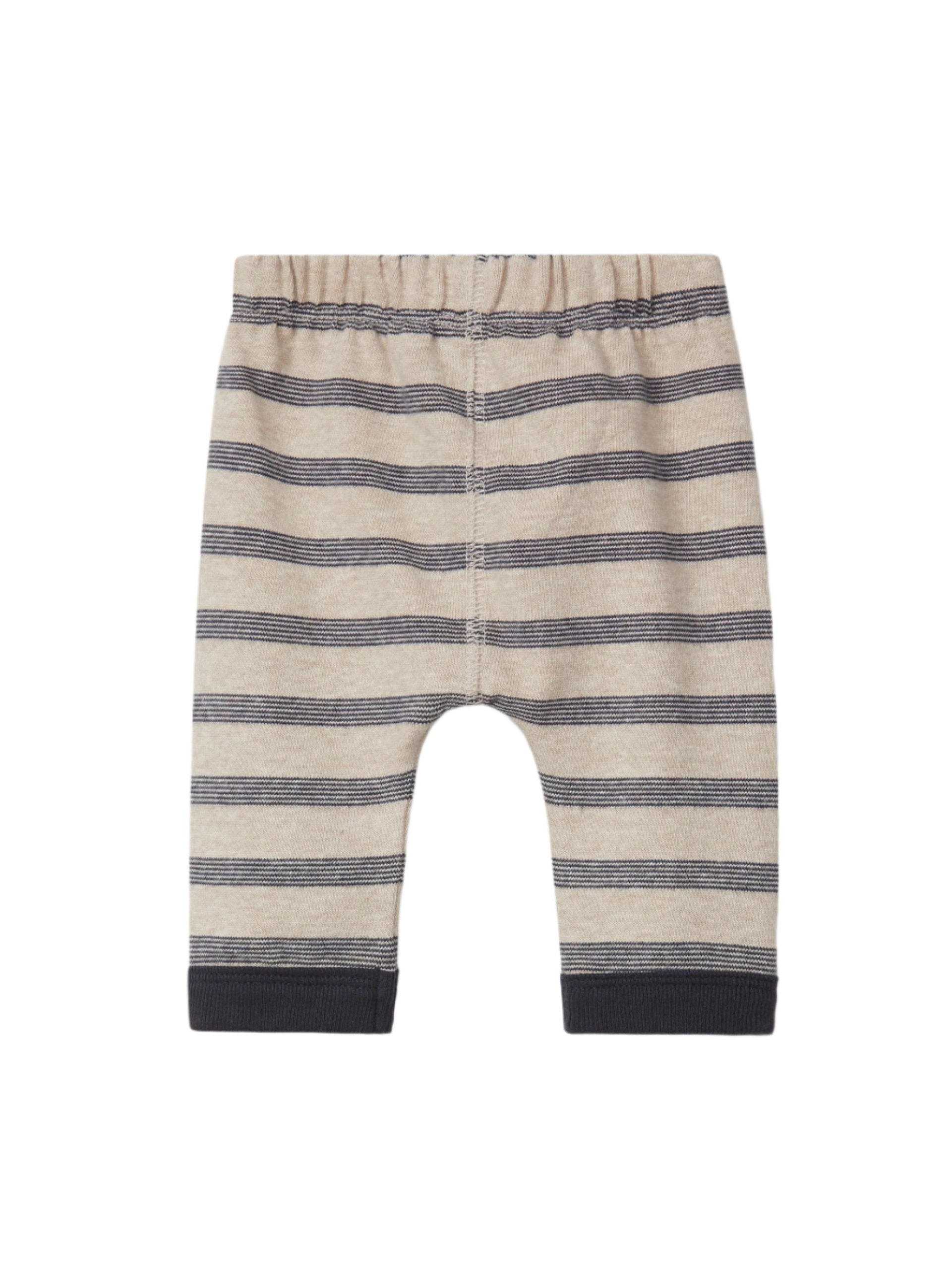 Striped pull-up pants