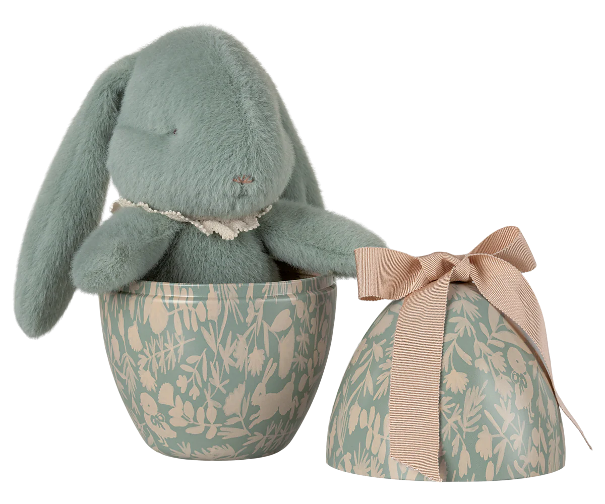 Easter egg with bunny - Mint