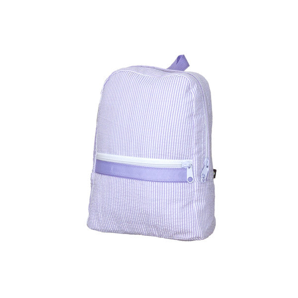 Seersucker Small Backpack in Multiple Colors