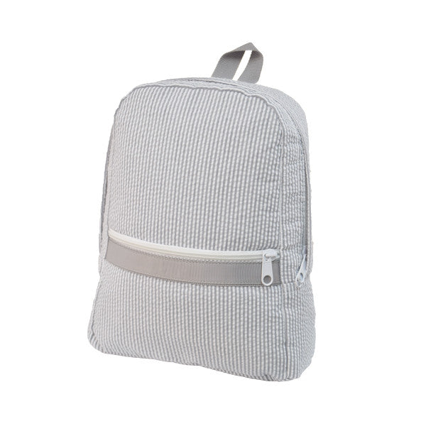 Seersucker Small Backpack in Multiple Colors