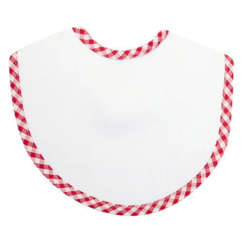 Big Check Burp Cloth Basic Bib