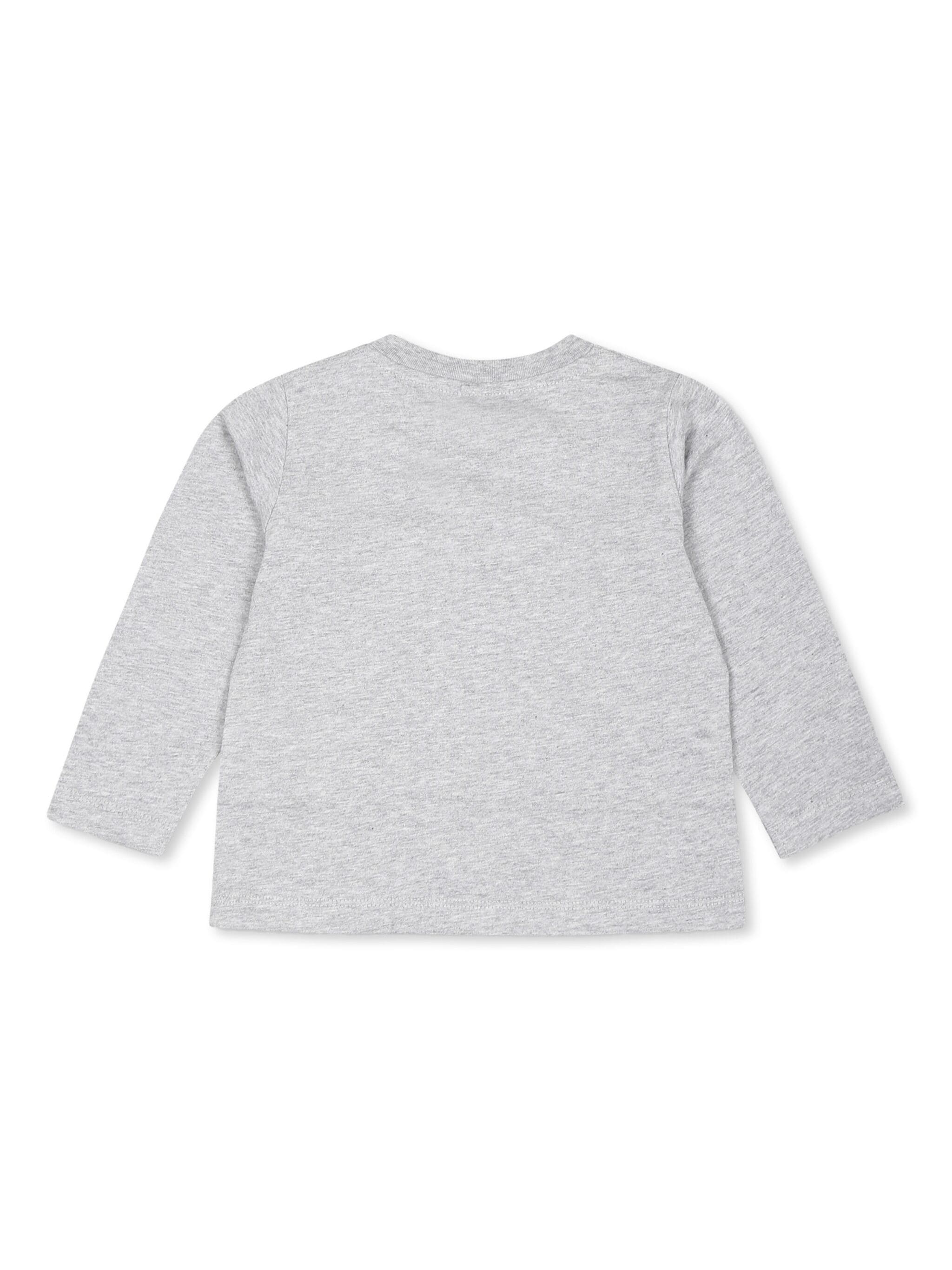 Baby Boy LS Tee With Sleeping Cow Print