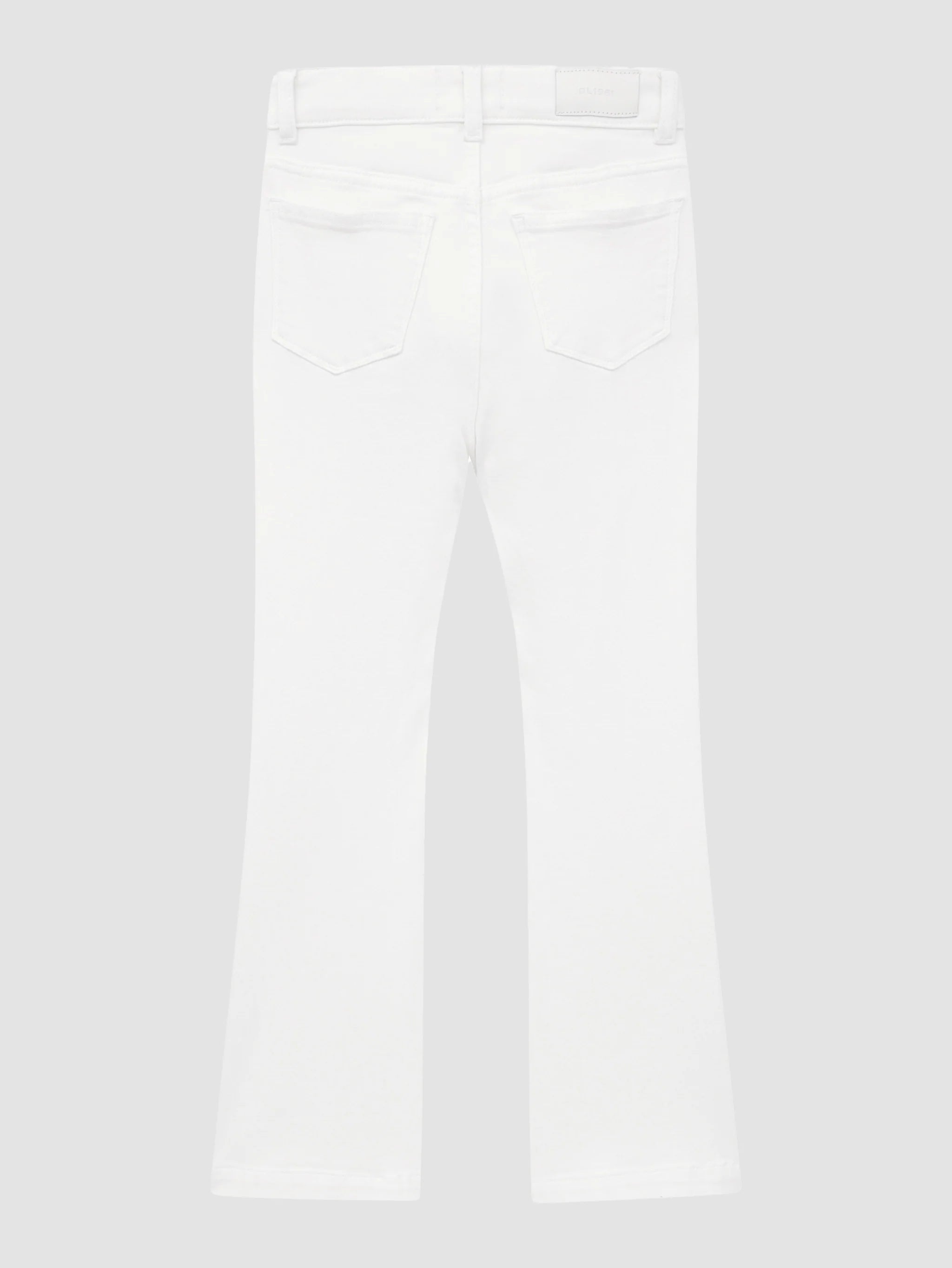 Claire Boot Jeans High Rise in White