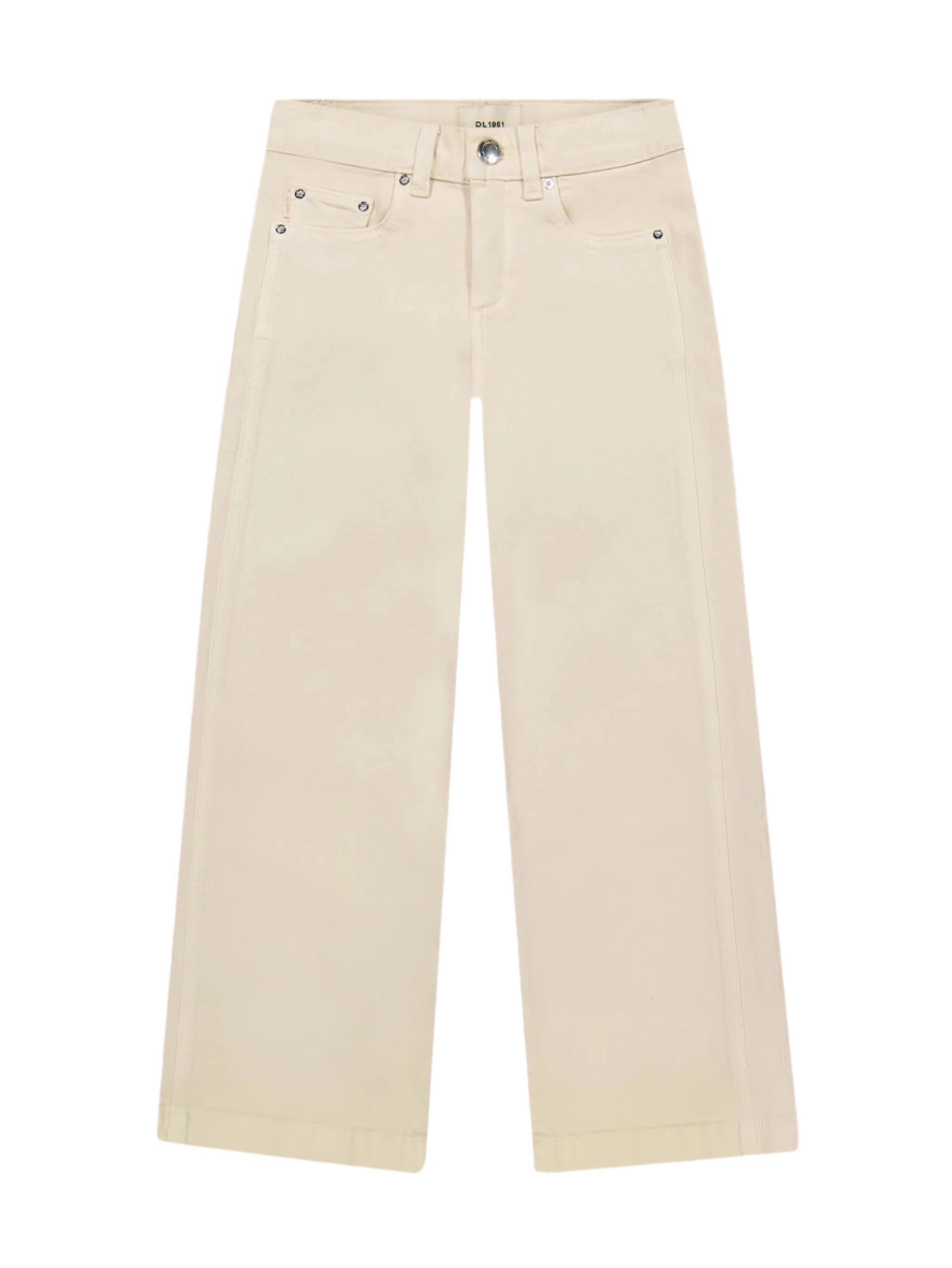 Nini Wide Leg Pant in Ecru