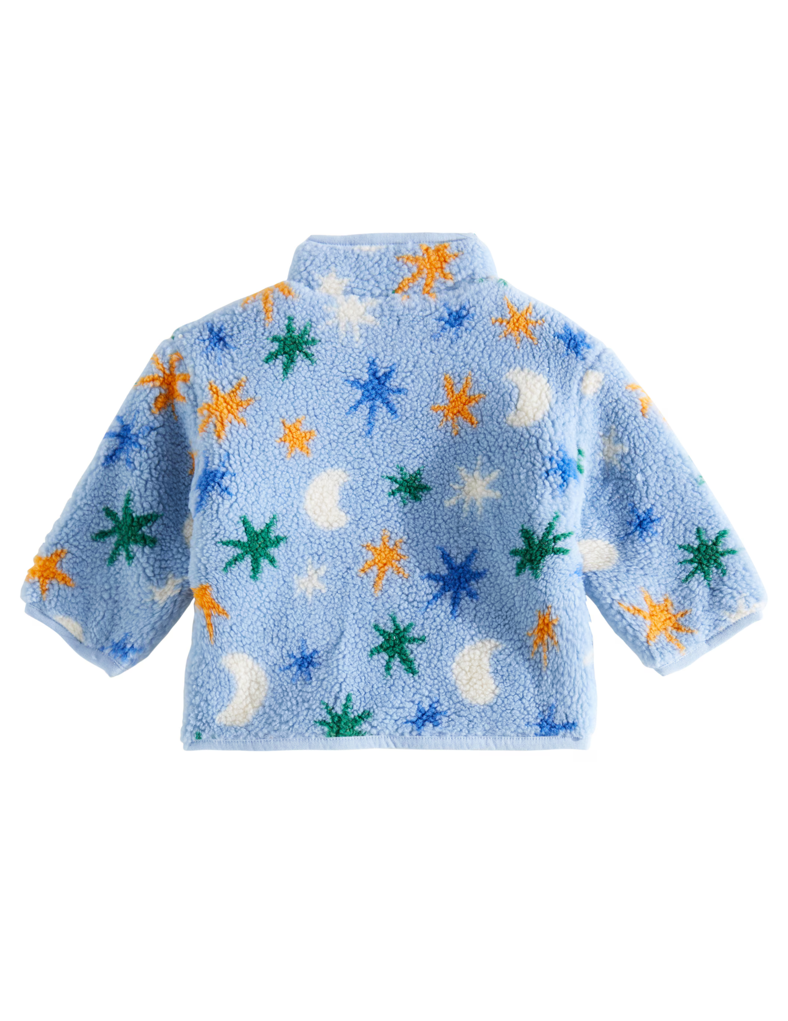 Baby Boy Cosmic Stars Teddy Jacket