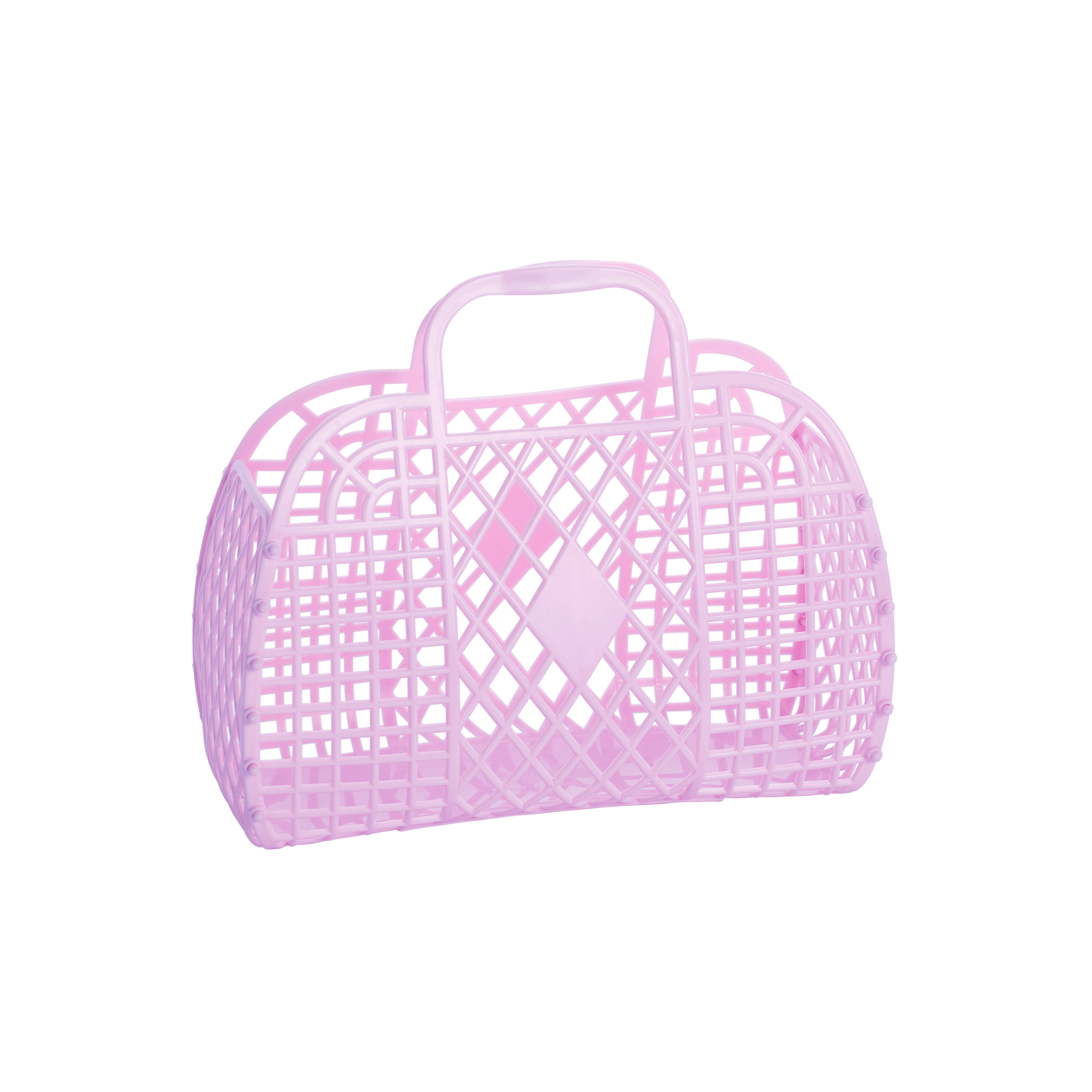 Retro Basket Jelly Bag - Small: Lilac