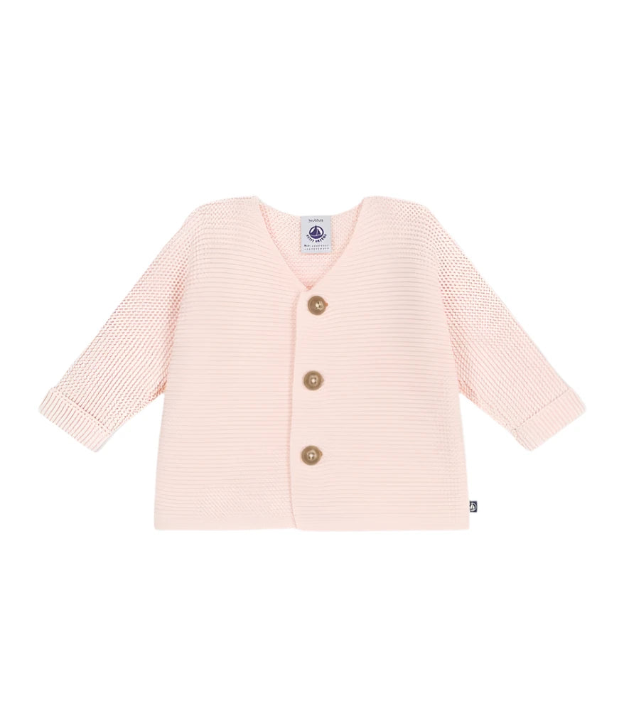 Baby Cardigan Pink S25