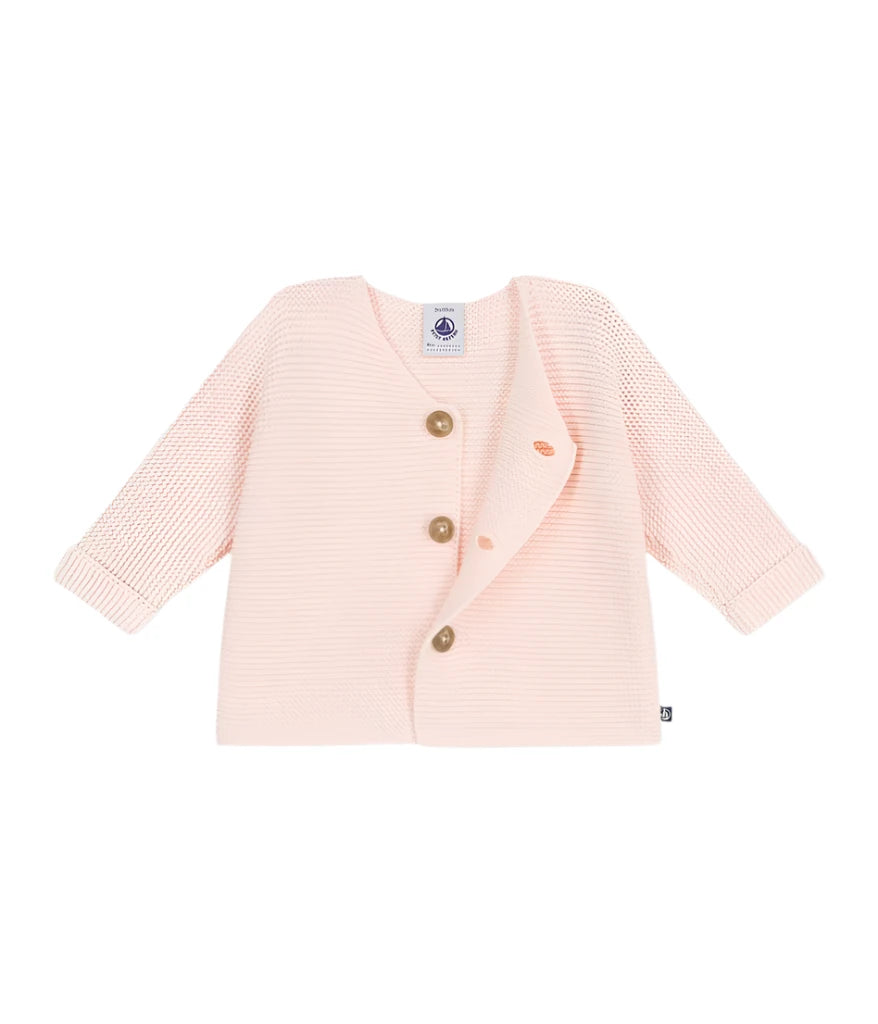 Baby Cardigan Pink S25