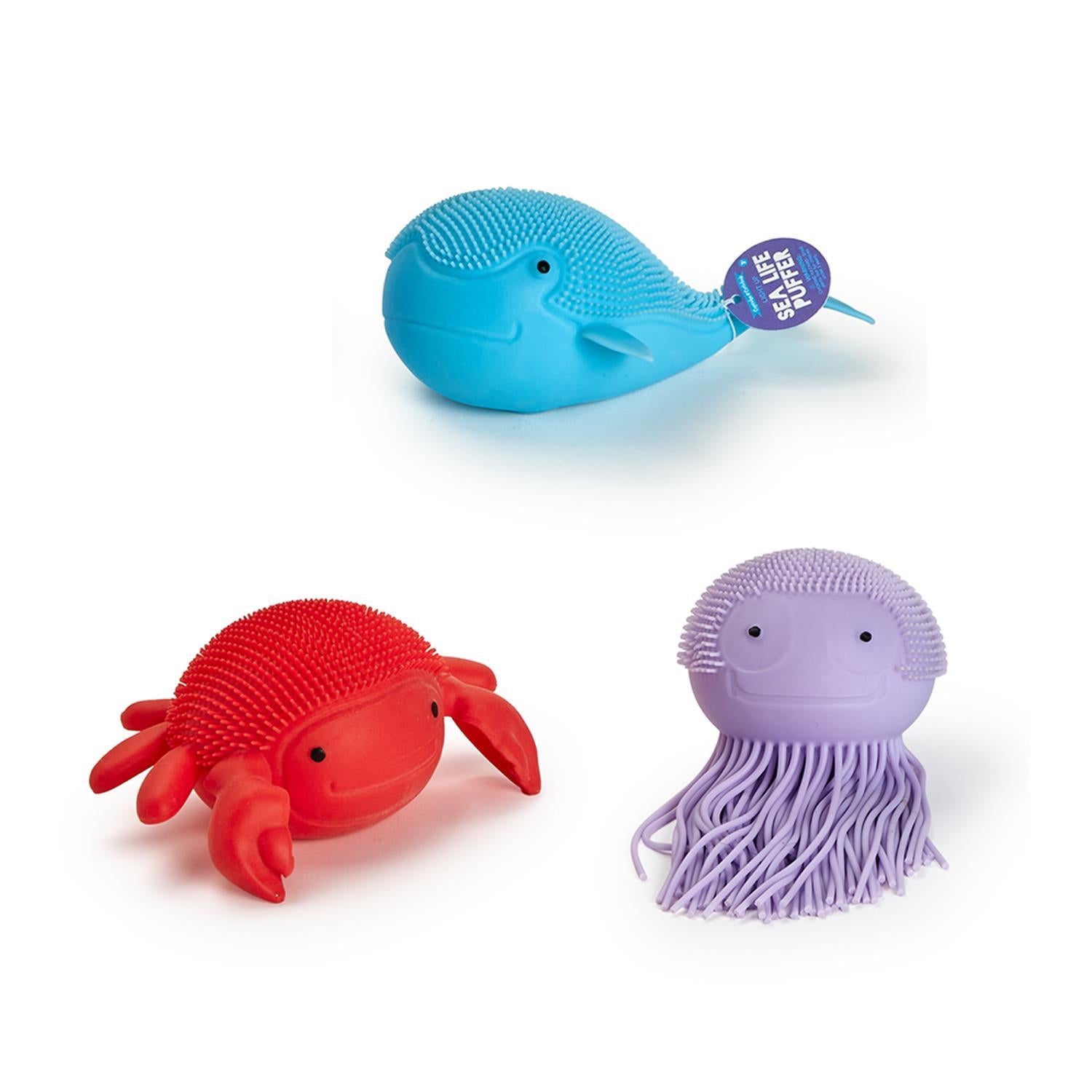 Light Up Sea Life Puffer Toy