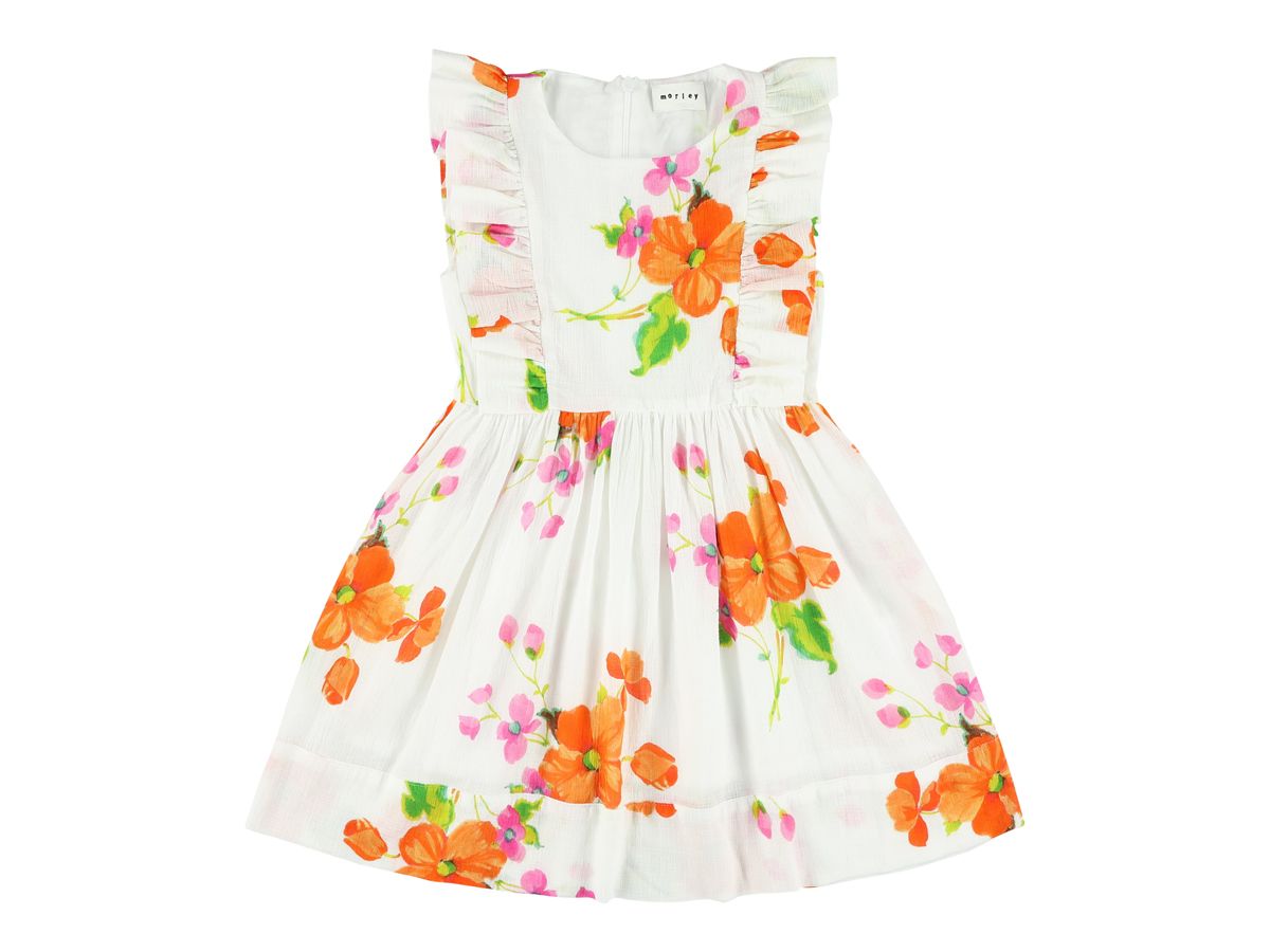 Waverly Floral Dress with Ruffles