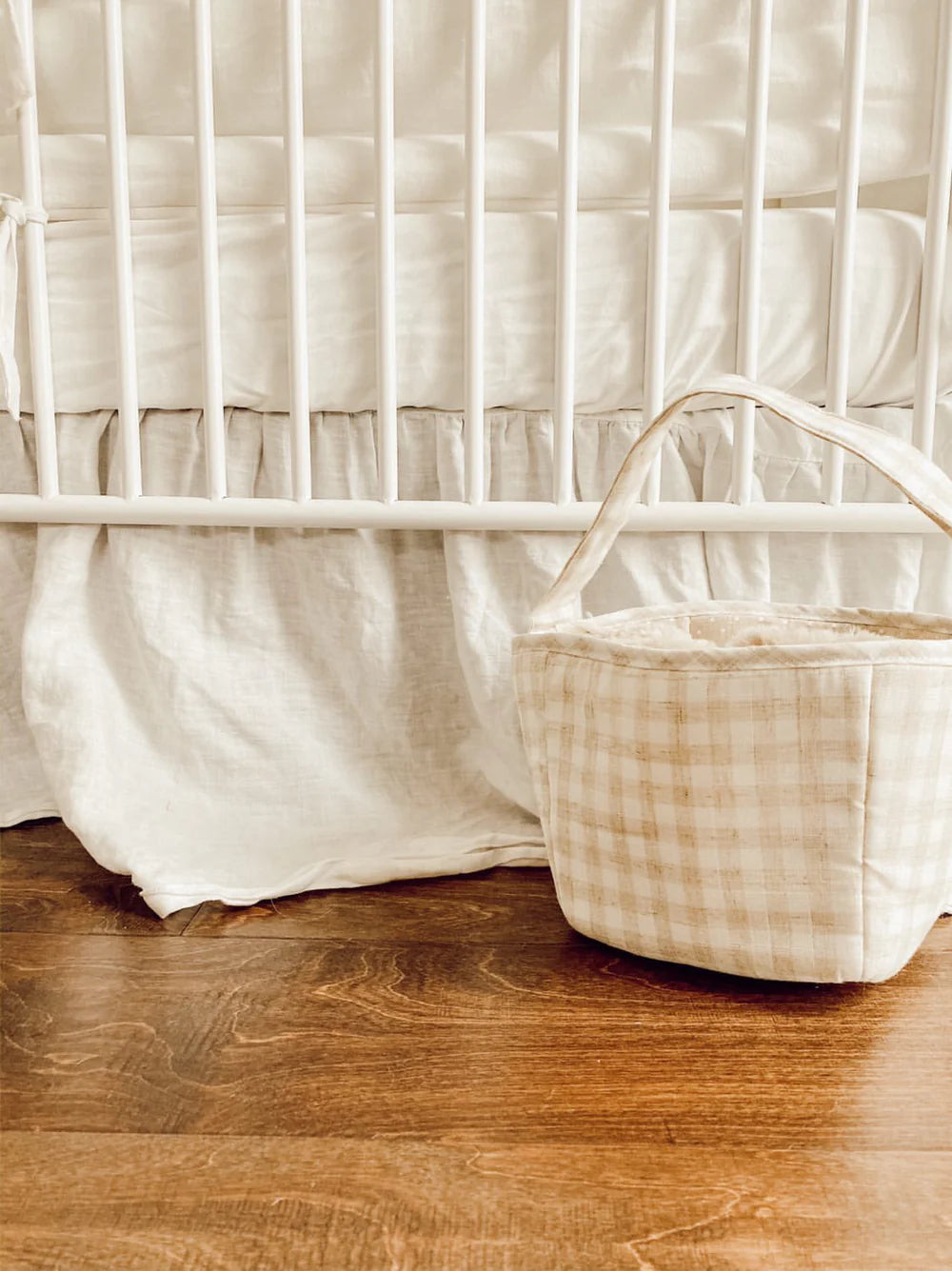 Tan Fabric Basket