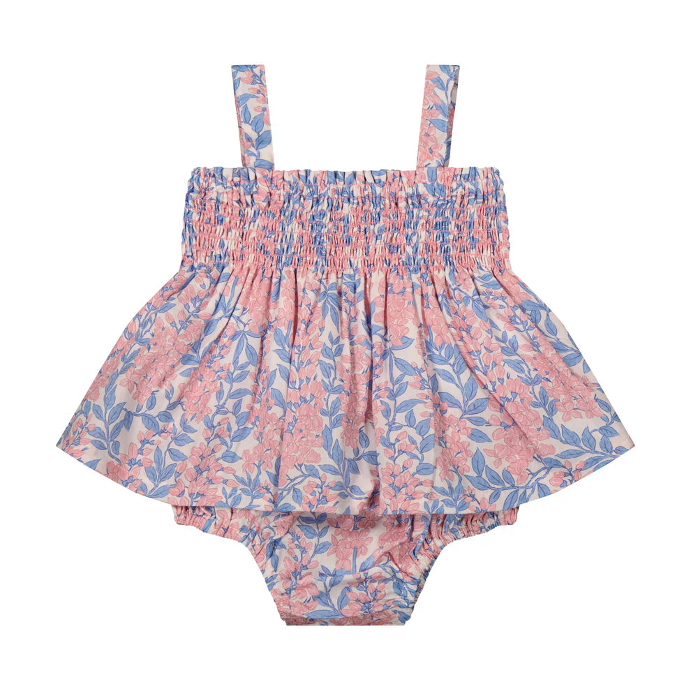 Hazel Romper Pink Azalea