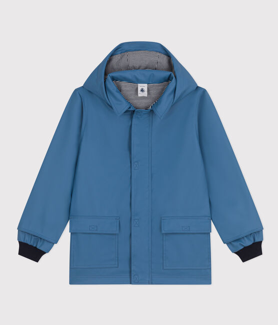 ICONIC RECYCLED RAINCOAT in Blue