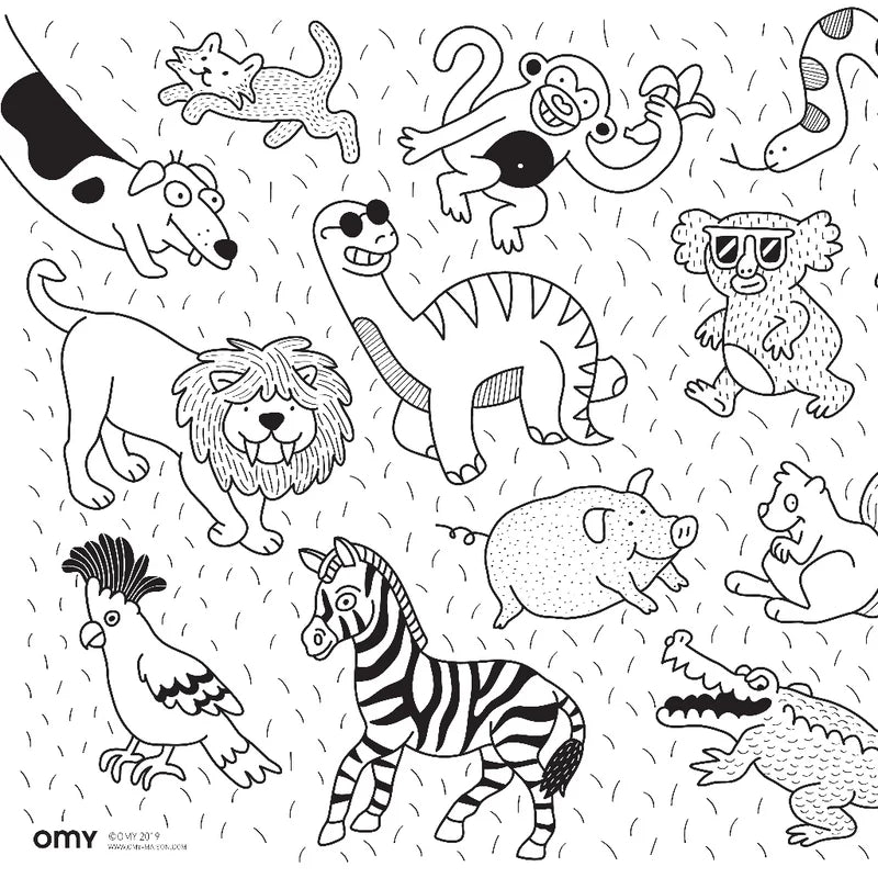 Animals - Coloring set