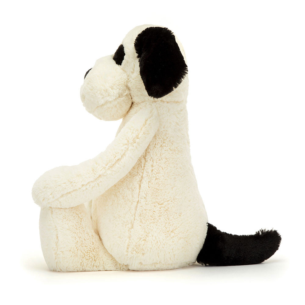 Bashful Black & Cream Puppy Huge