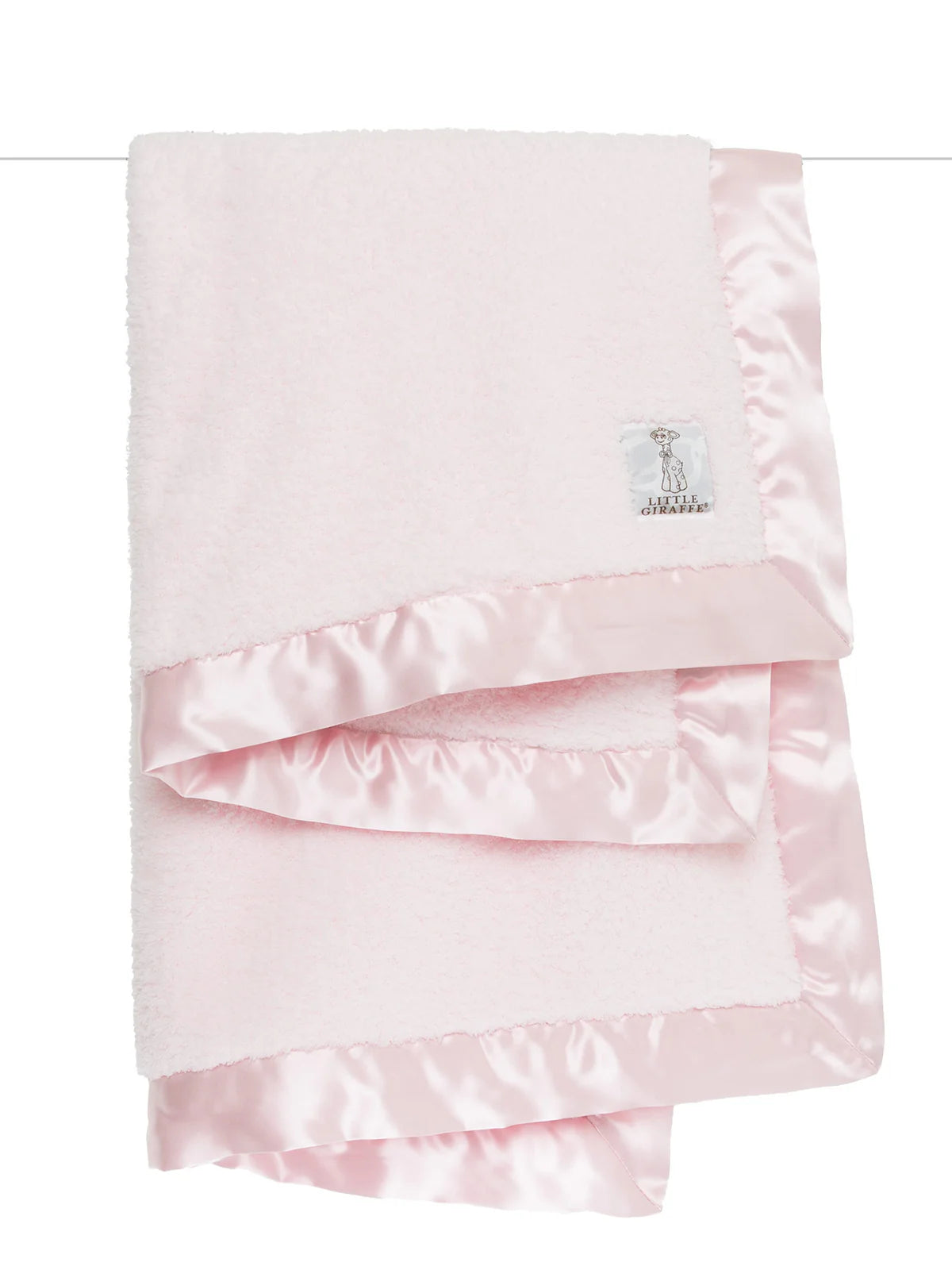 Chenille Baby Blanket Pink