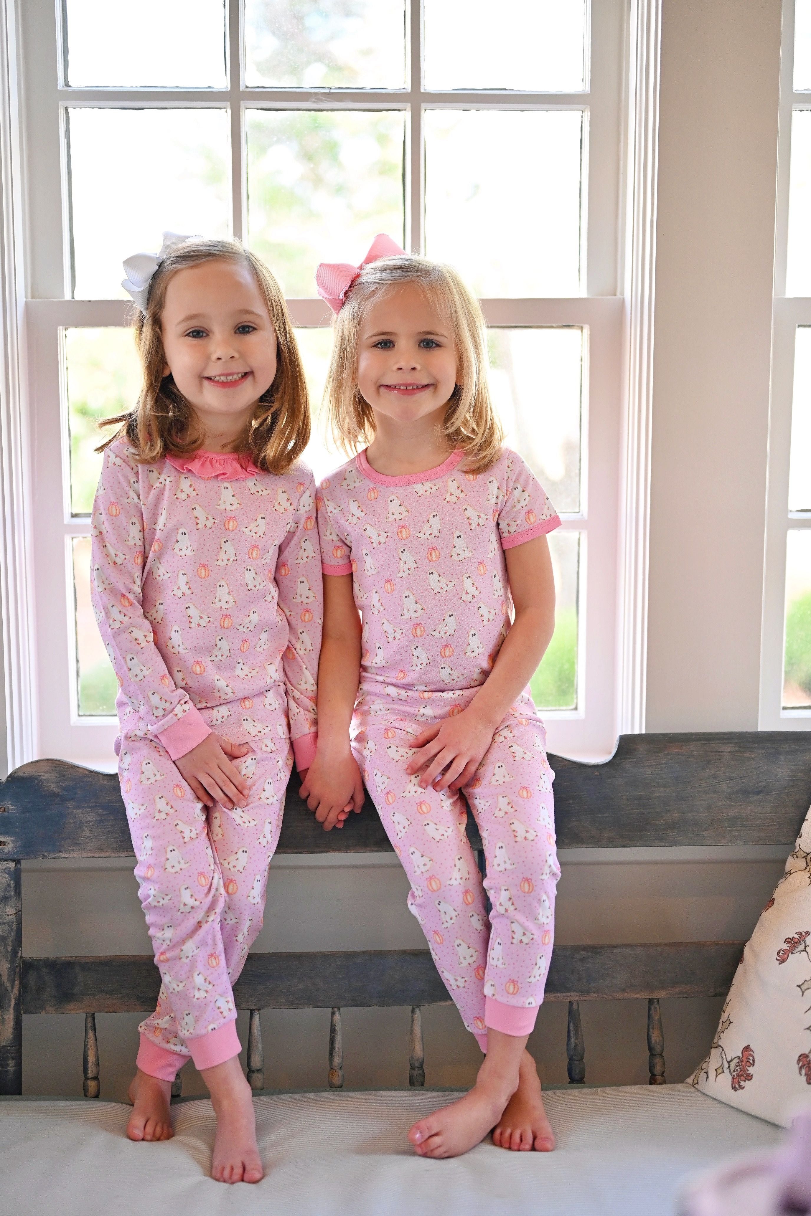 Two Piece Girls Ghost Jammies