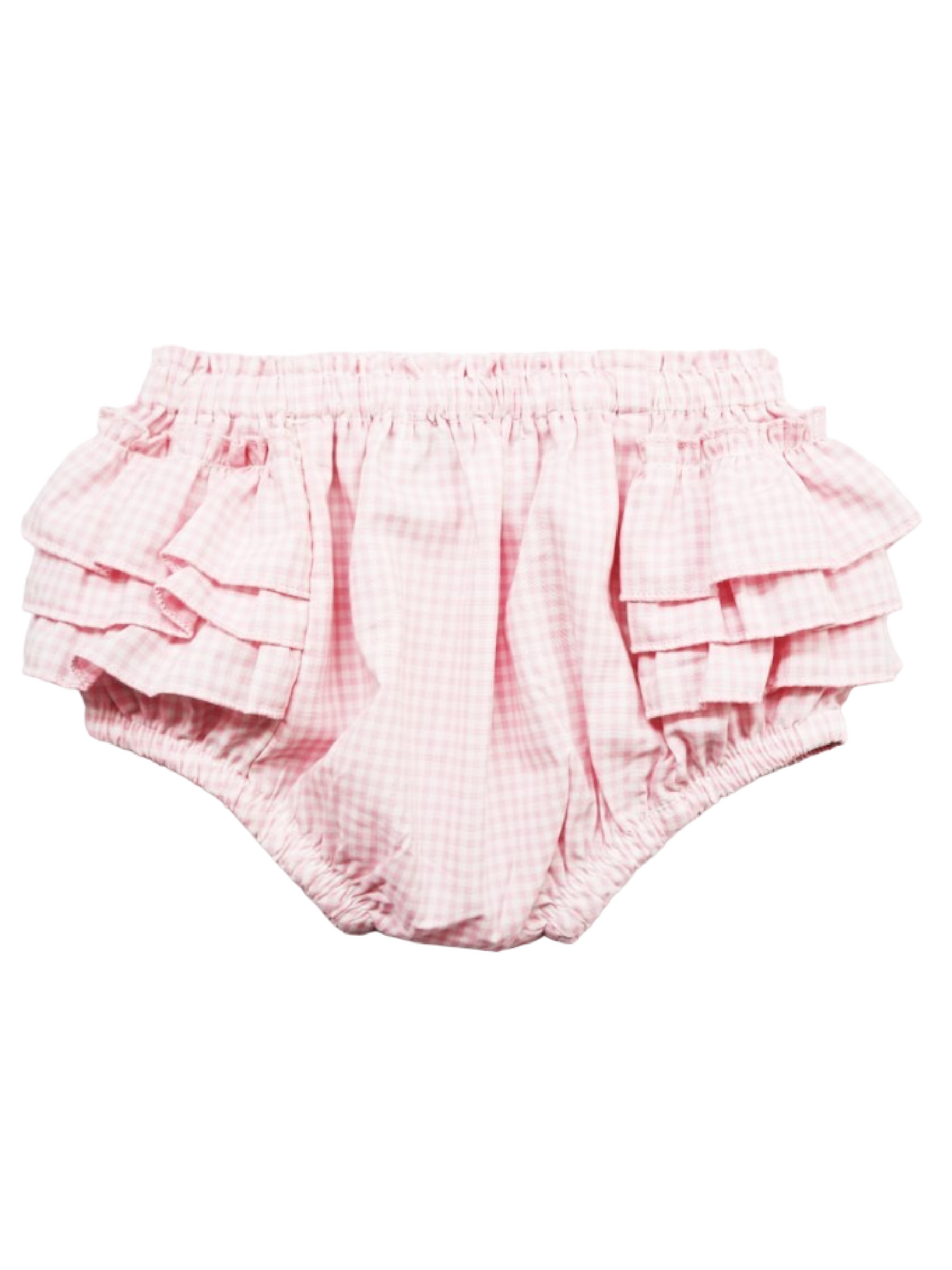 Diaper Cover – Pink Gingham