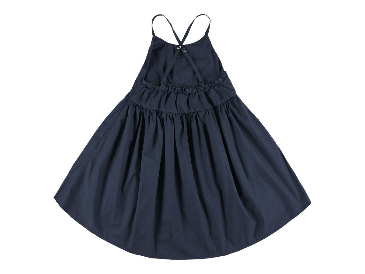 Morley Wave Navy Strapless Dress