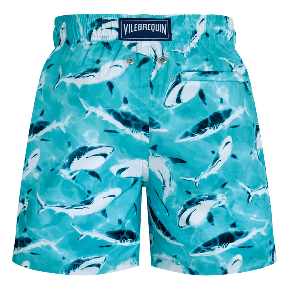 Boys Ultra-Light and Packable Swim Trunks Requins