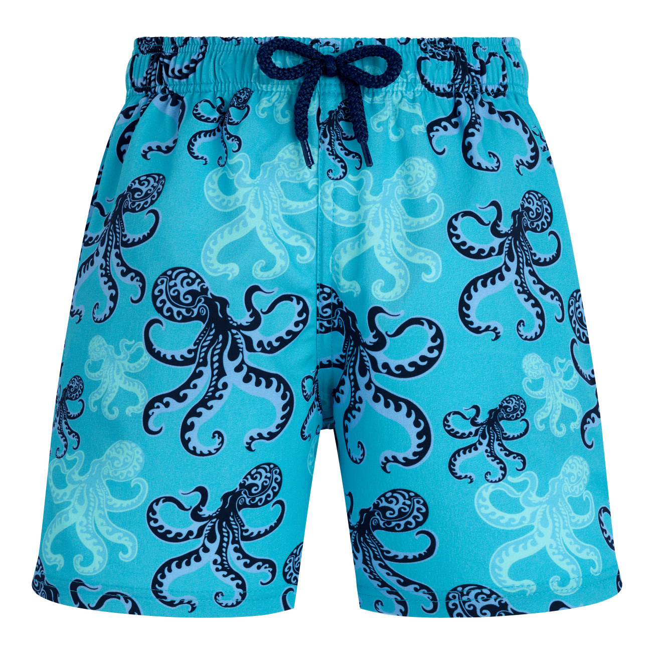 Boys Stretch Swim Trunks Poulpes