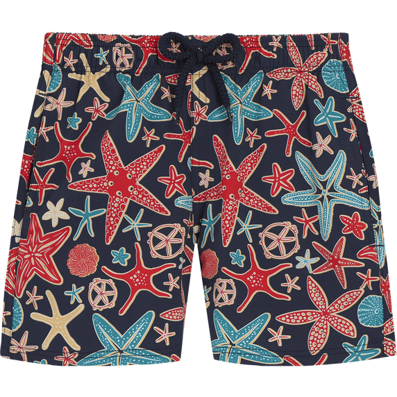 BOYS STRETCH SWIM TRUNKS HOLISTARFISH