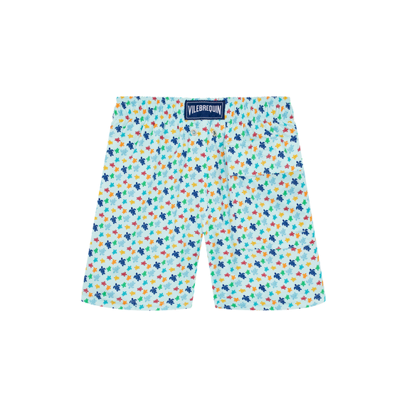 Boys Stretch Swim shorts Micro Ronde Des Tortues Rainbow