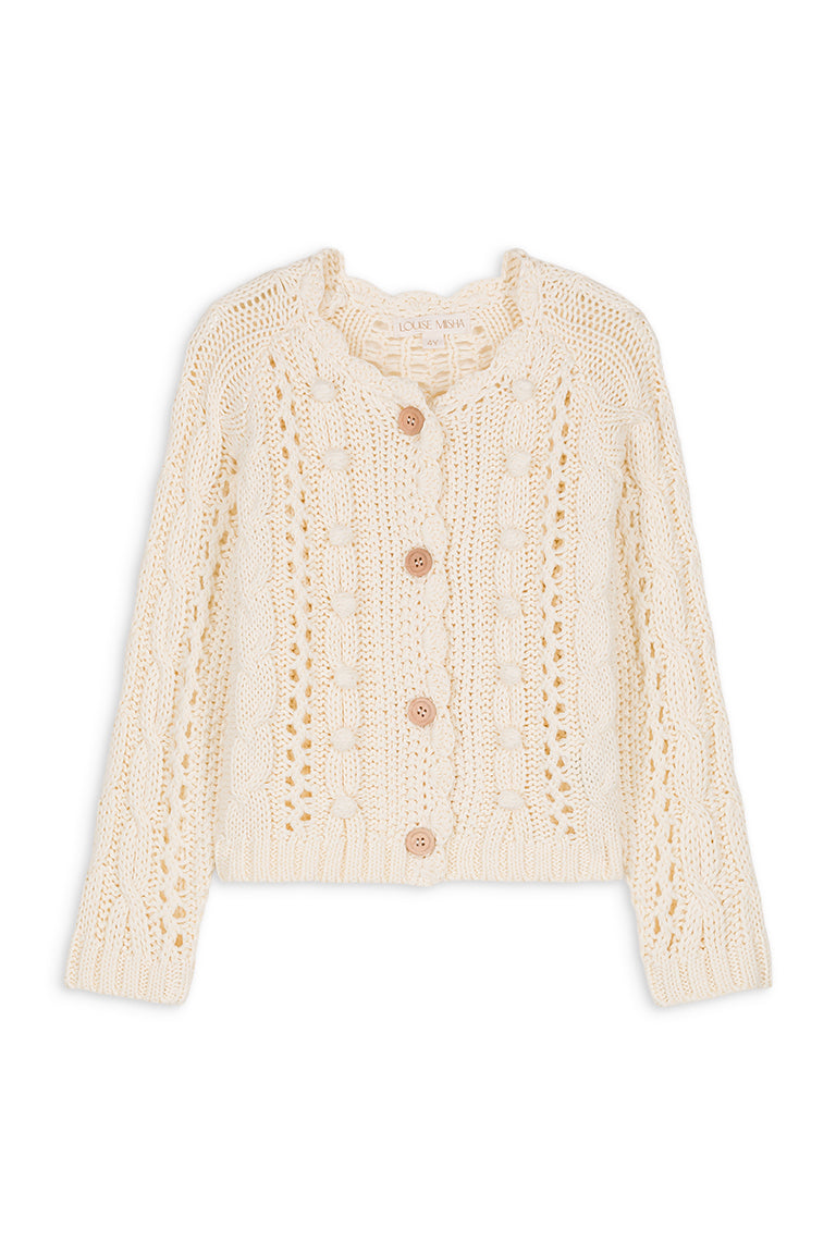 Sankara Cardigan in Cream