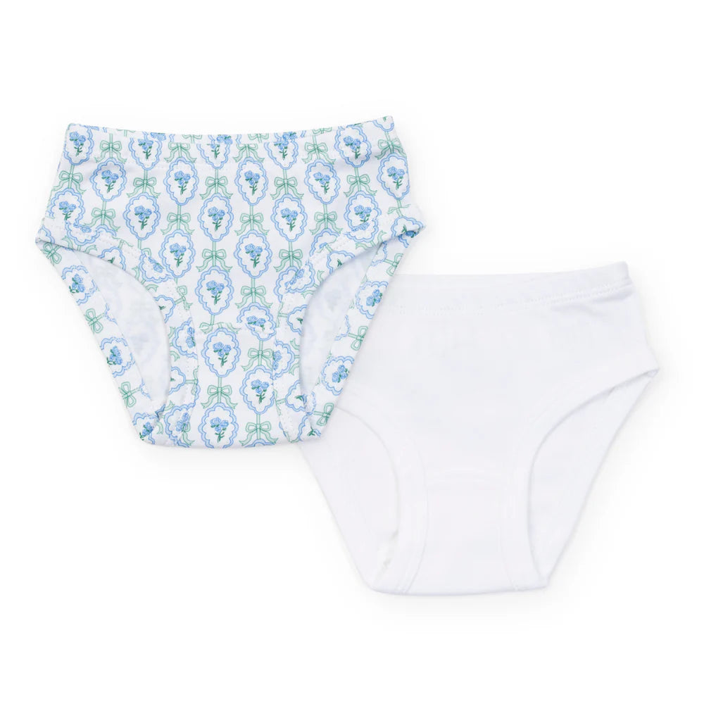 Lauren Girls' Underwear Set - Hampton Blooms/White