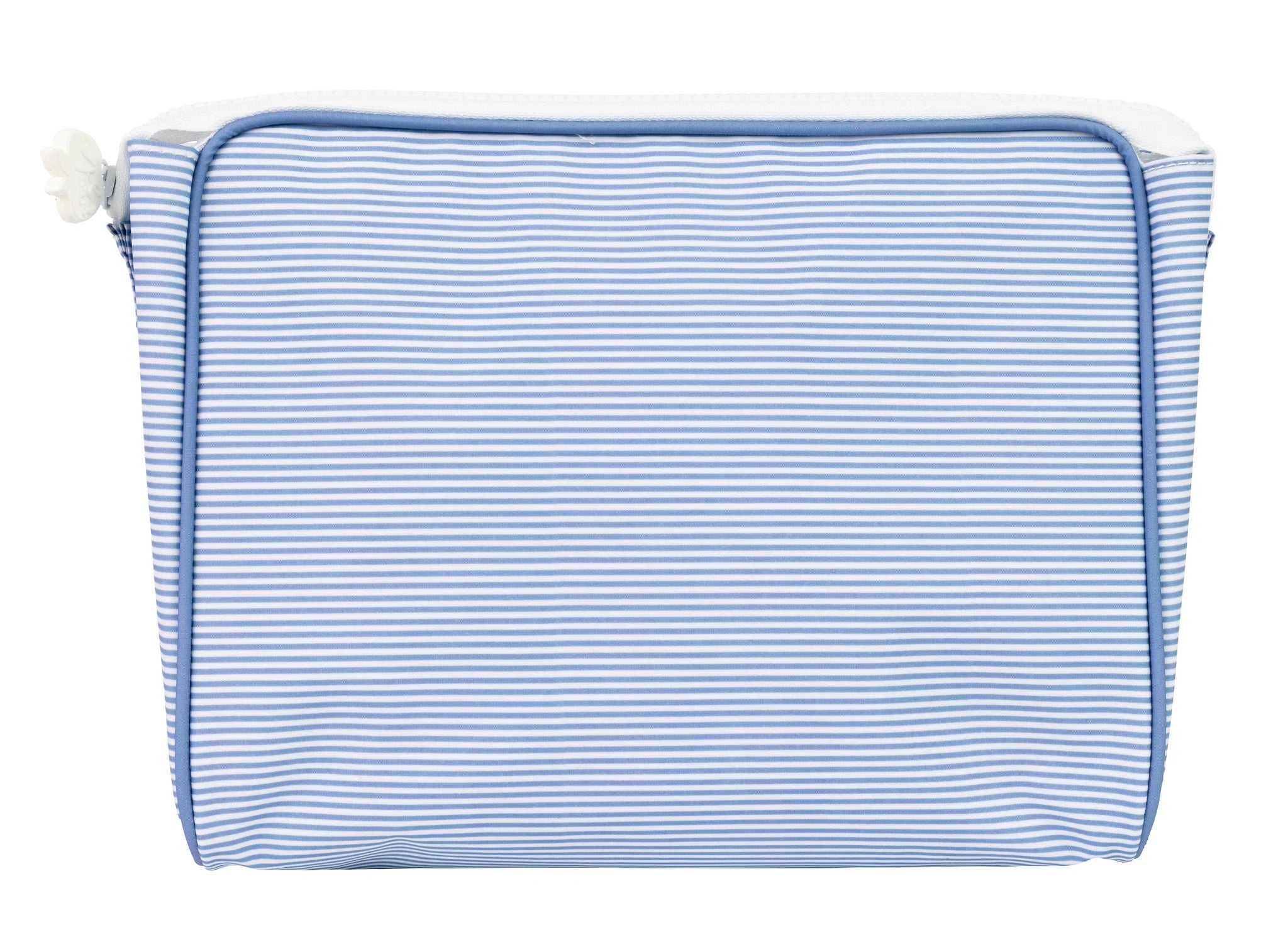 Large Pouch Navy Mini Stripe