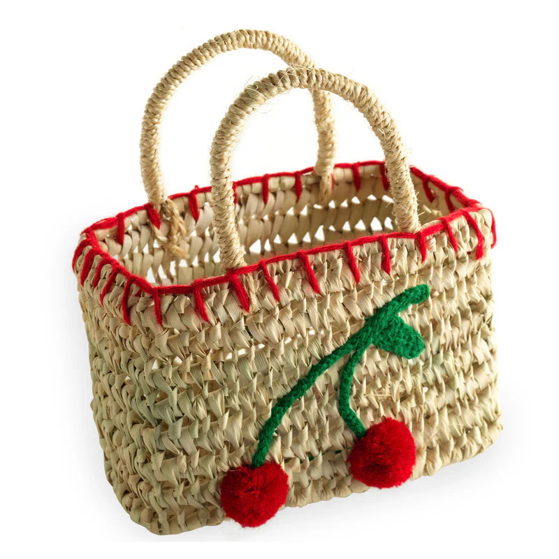 Mini Cherry Beach Bag