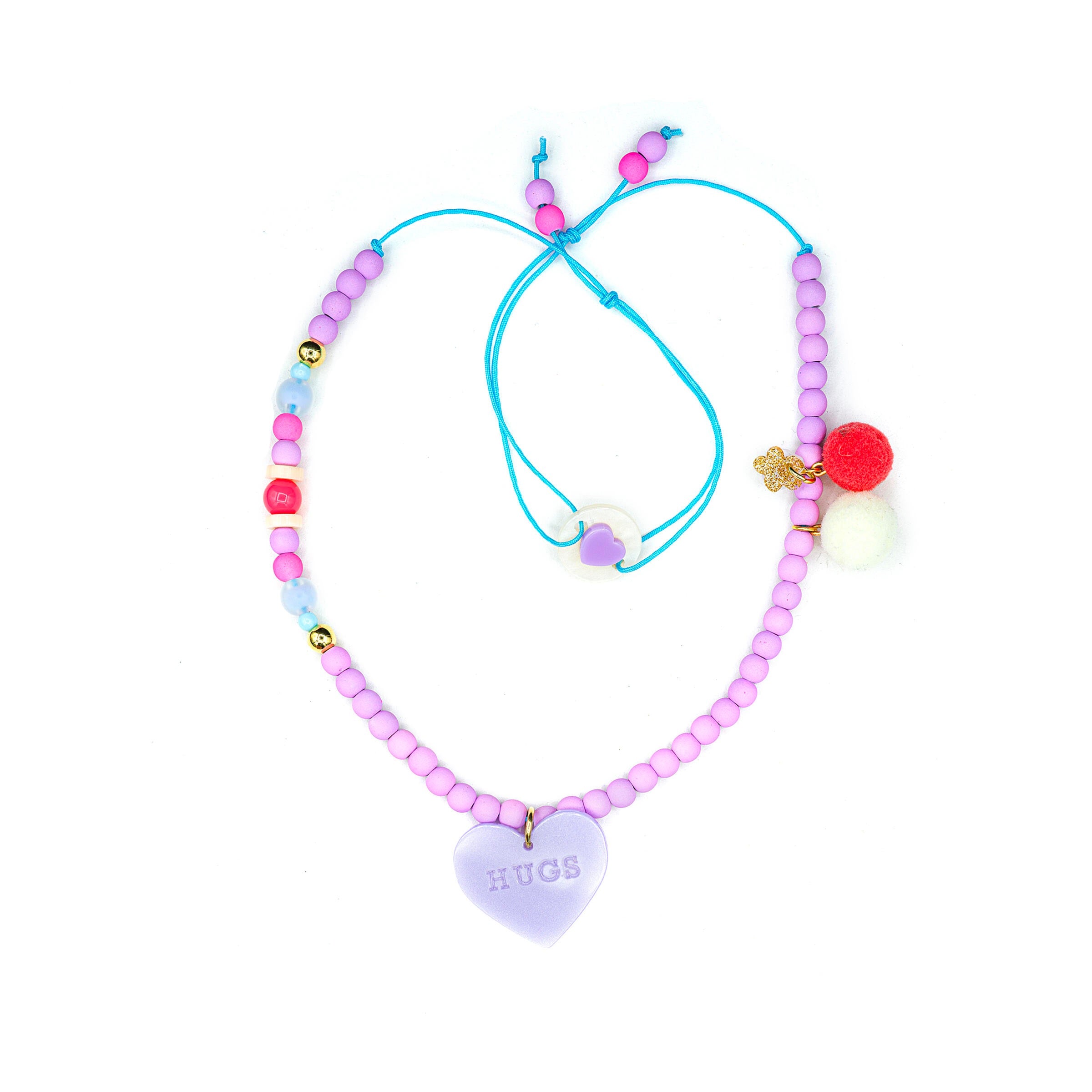 Hearts Violet Necklace