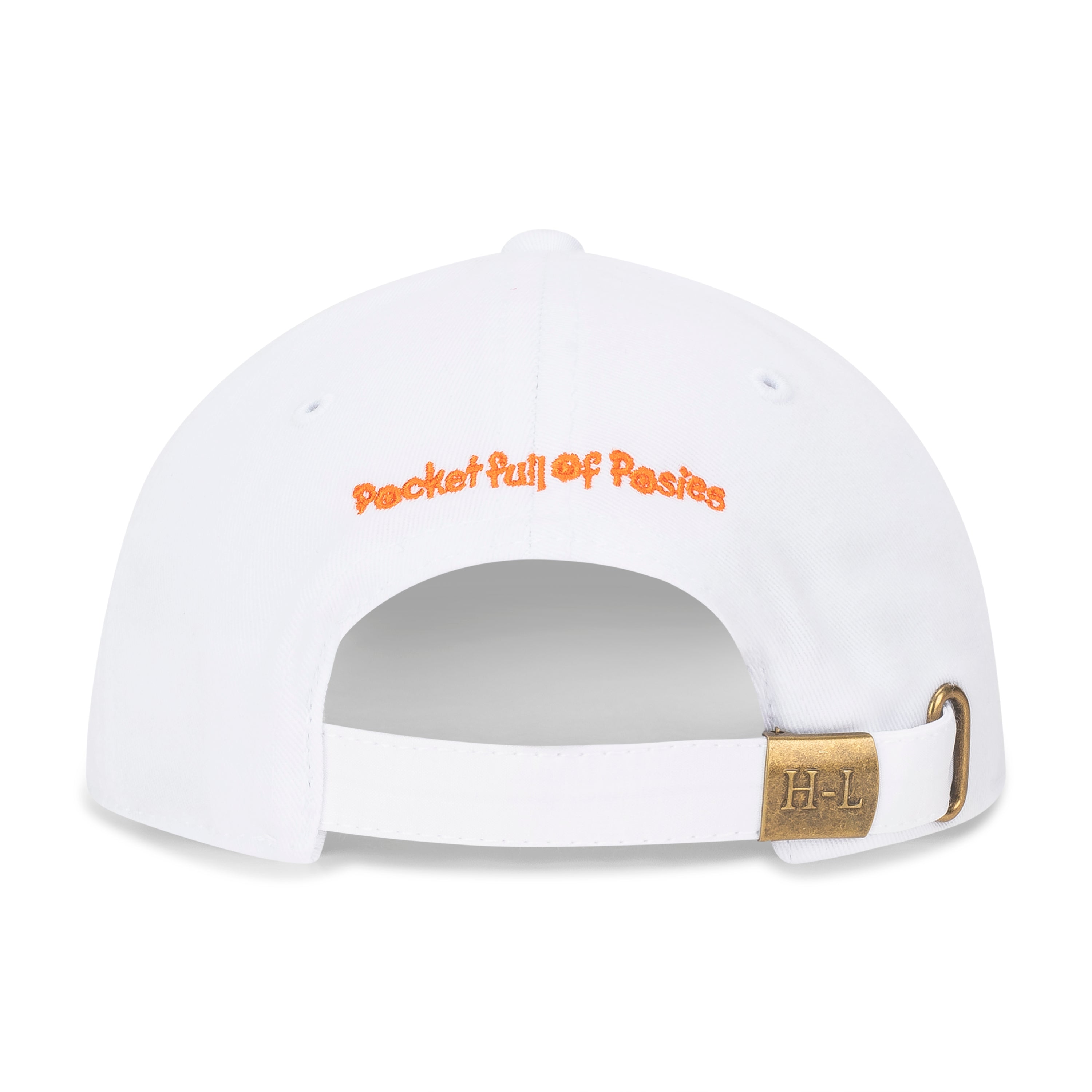 Cape Cod Hat in White and Orange