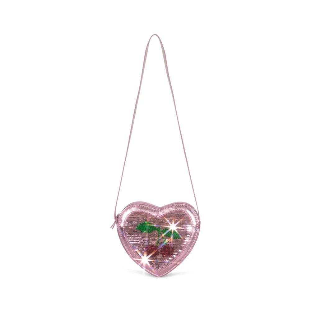 Tut Heart Sequin Bag