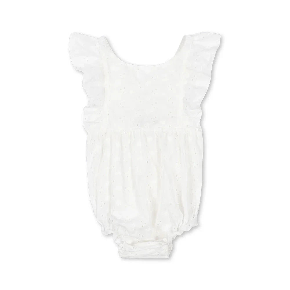 Lacey Eyelet Romper