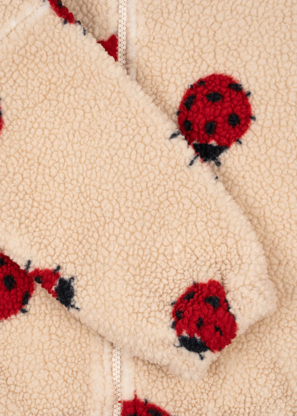 JODY TEDDY JACKET Ladybug Sand