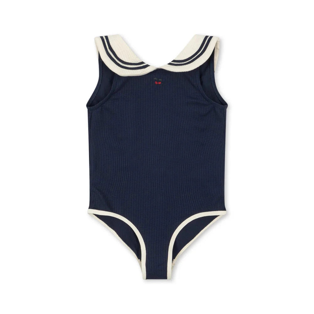 Sailor Swimsuit One-piece Navy with White