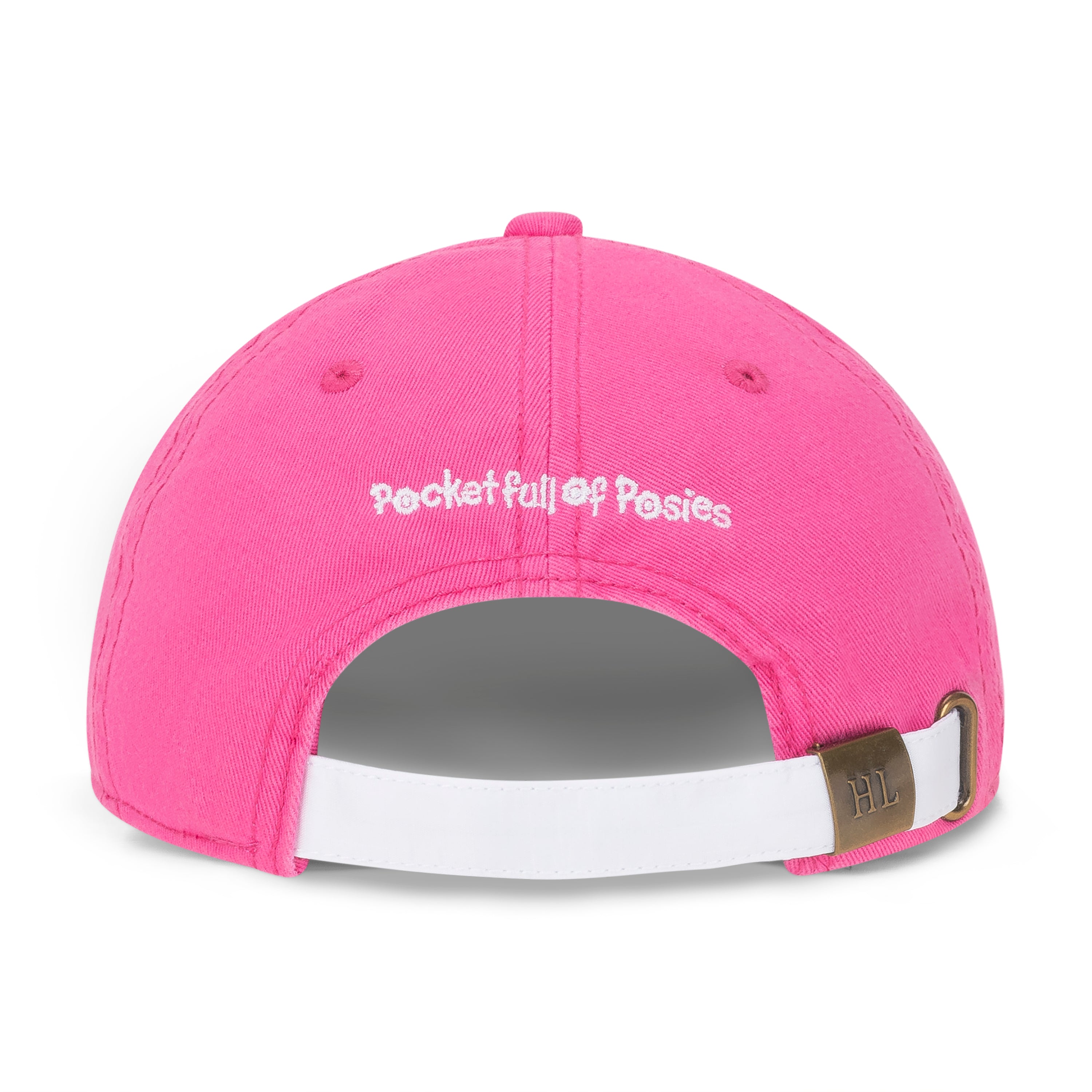 Cape Cod Hat in Hot Pink and White