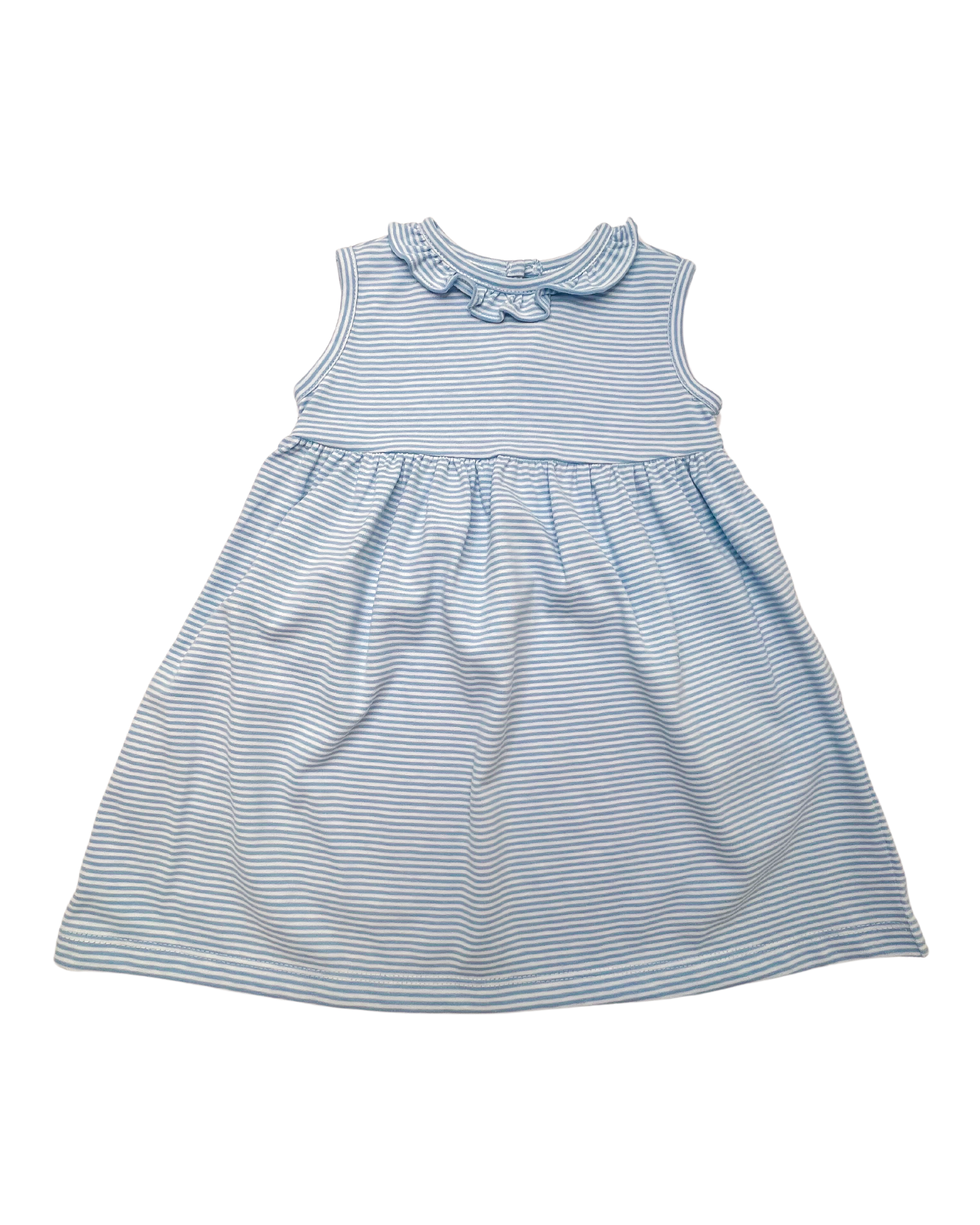 Cici Dress-Blue Stripe