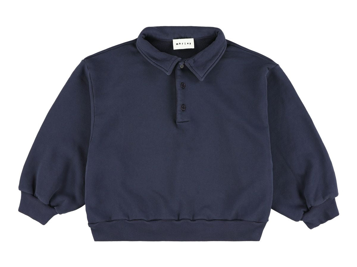 Morley Girl Polo Navy Sweatshirt